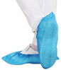 HYGOSTAR Surchaussure en CPE, longueur: 410 mm, bleu 100 pièces