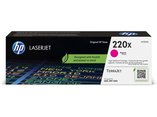 HP Toner N° 220X (W2203X) Magenta