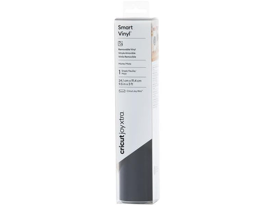 Cricut Film de vinyle Joy Xtra Smart détachable 24.1 x 91.4 cm, noir