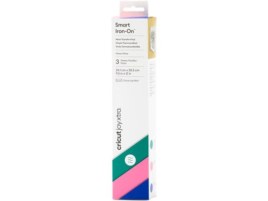Cricut Film thermocollant Joy Xtra Smart 3 pièces, Hibiscus