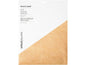 Cricut Papier autocollant Joy Xtra Kraft 24 x 30cm, 4 arcs, Marron