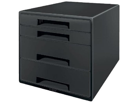 Leitz Boîte à tiroirs Recycle 4 tiroirs, Noir