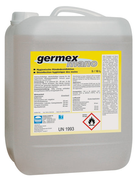 Germex mano désinfectant pour les mains