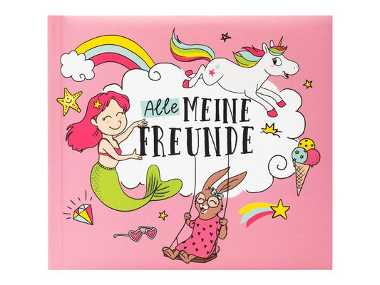 Sheepworld Livre d’amis 65 pages, 20 x 18 cm, rose