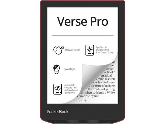 PocketBook Lecteur E-Book Verse Pro Passion Red