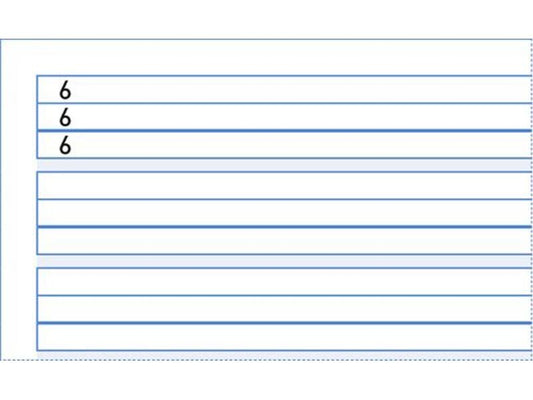 ingold-biwa Feuillets mobiles 2 trous 6/6/6 mm ligné