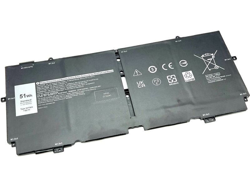 Vistaport Batterie pour DELL XPS 13 7390 2in1/7390 2in1