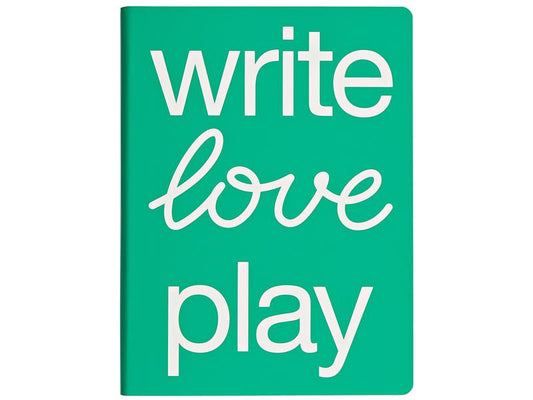 Nuuna Bloc-notes GRAPHIC L WRITE LOVE PLAY