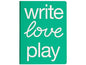 Nuuna Bloc-notes GRAPHIC L WRITE LOVE PLAY