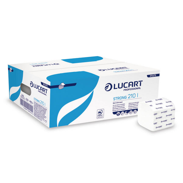 Lucart papier toilette feuille par feuille Strong 210 I