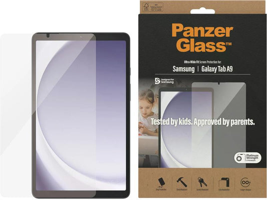 Panzerglass Films protecteurs pour tablettes Ultra Wide Fit Galaxy Tab A9 8.7 "