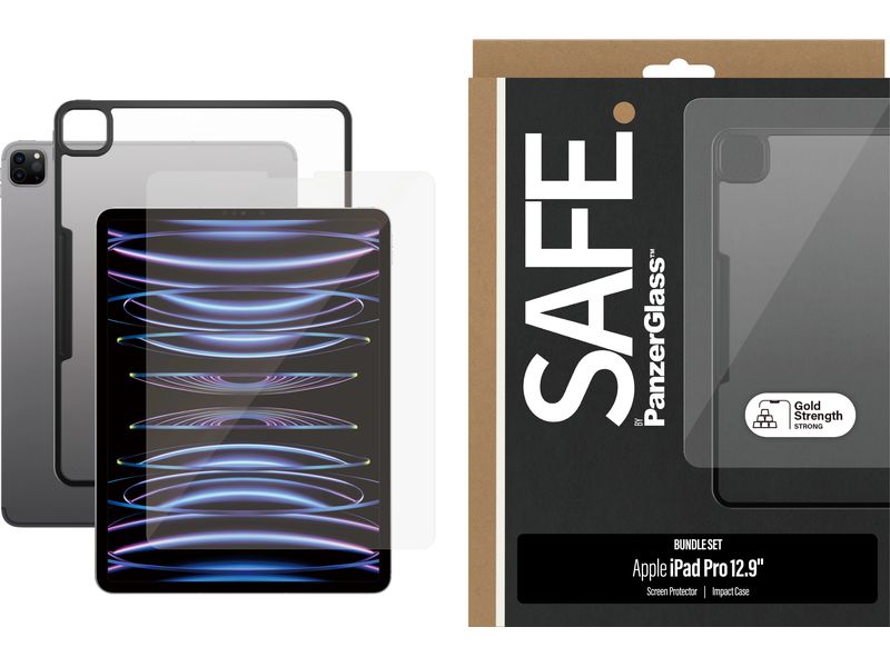 SAFE. Films protecteurs pour tablettes 2-in-1 Bundle Apple iPad Pro 12.9 "