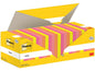Post-it Fiche de bloc-notes 3M, 76 x 76 mm, 18+6 blocs, multicolore