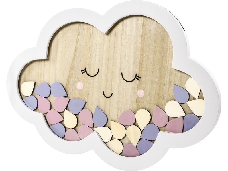 Partydeco Livre d’or Nuage Multicolore