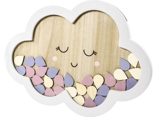 Partydeco Livre d’or Nuage Multicolore