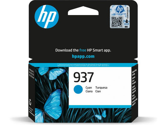 HP Encre N° 937 (4S6W2NE) Cyan