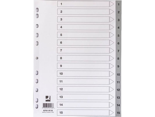 CONNECT Registre A4, 1-15