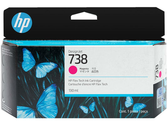 HP Encre N° 738 (498N6A) Magenta
