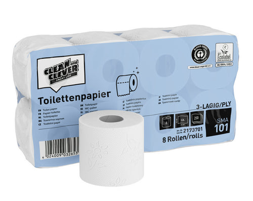 Papier toilette TrioDeluxe petits rouleaux