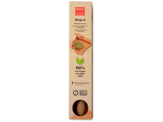 ELCO Papier d’emballage Wrap-it, Rouleau 35 cm x 10 m