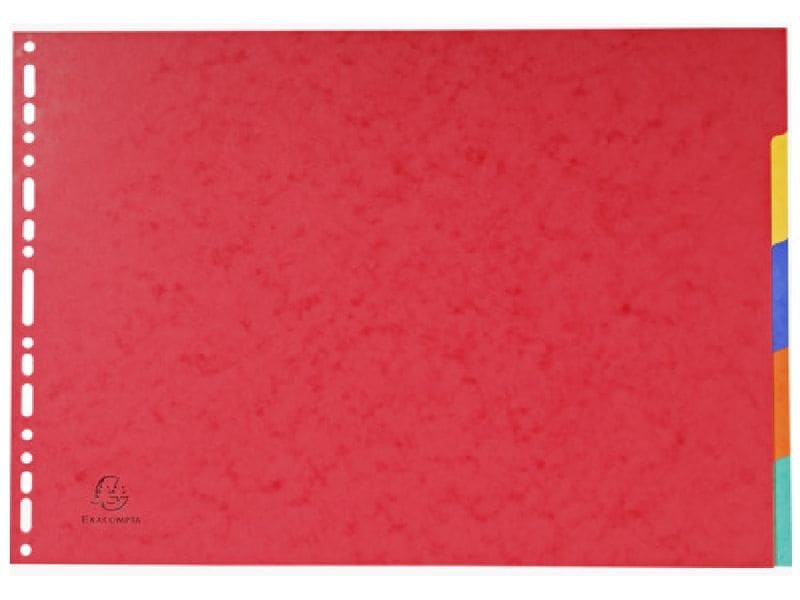Exacompta Registre A3 horizontal 5 rayons