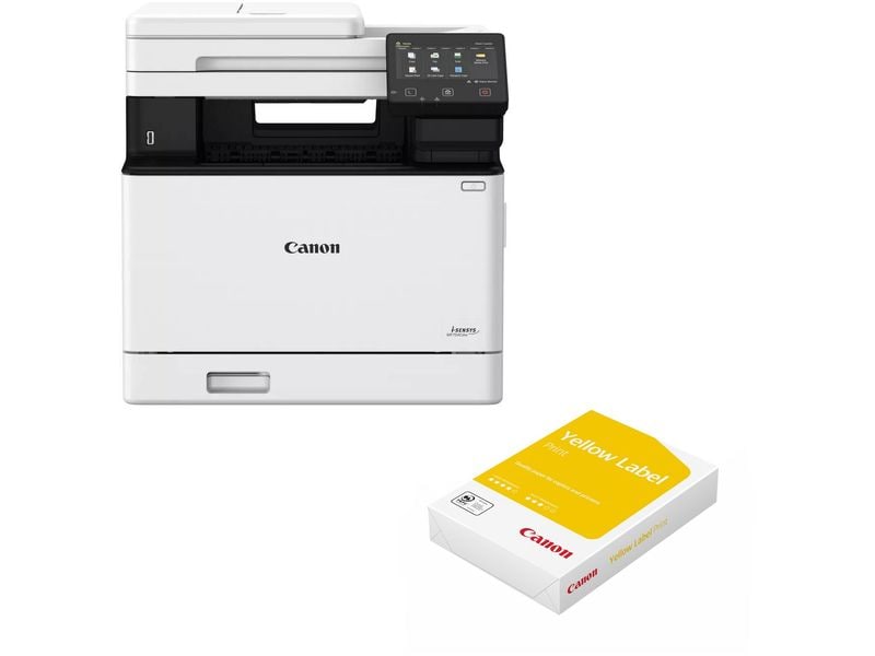Canon Multifunktionsdrucker i-SENSYS MF752Cdw + Yellow Label Print