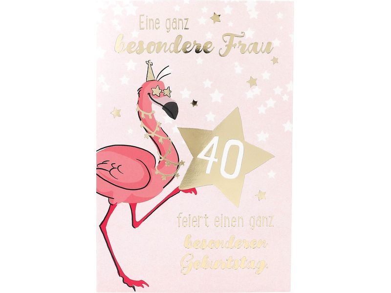 Depesche Carte musicale mobile Anniversaire, 40 ans