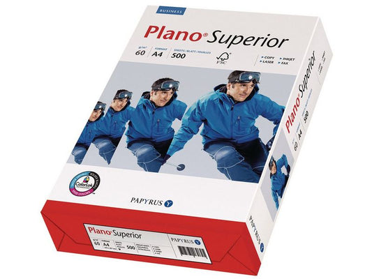 Plano Papier pour photocopie Superior A4, blanc, 60 g/m², 500 feuilles