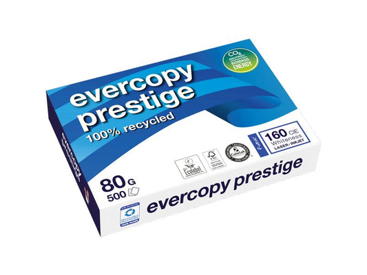 Evercopy Papier pour photocopie A4, Blanc, 80 g/m²,2500