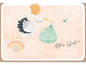ABC Carte de félicitations à la naissance B6