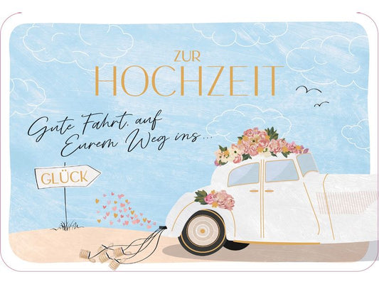 ABC Faire-part de mariage Bonne route B6