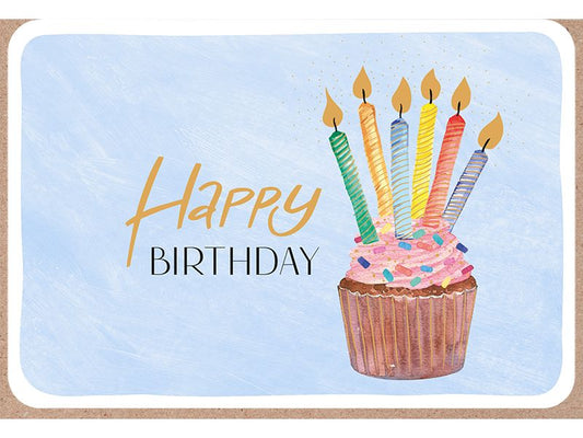 ABC Carte de félicitations Joyeux anniversaire B6