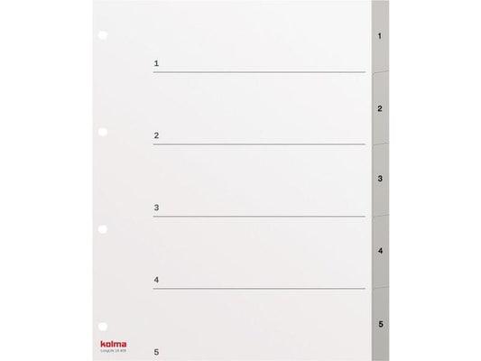 Kolma Registre A4 XL LongLife 1-5