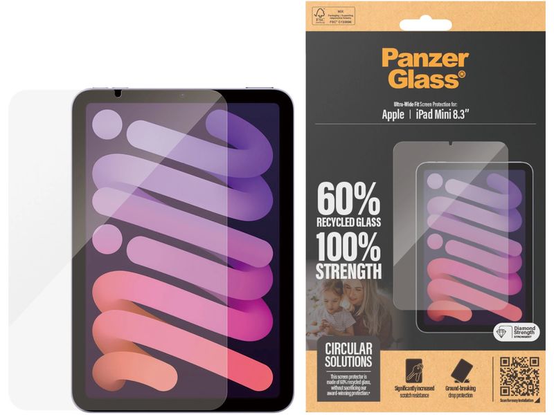 Panzerglass Ultra-Wide Fit iPad mini 6th Gen. 8.3"/ iPad mini 2024