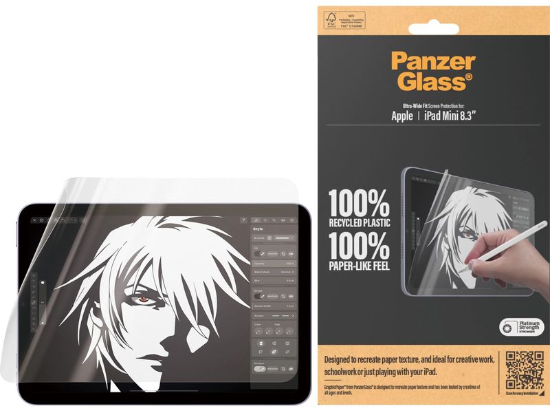 Panzerglass UWF GraphicPaper iPad mini 6th Gen. 8.3"/ iPad mini 2024