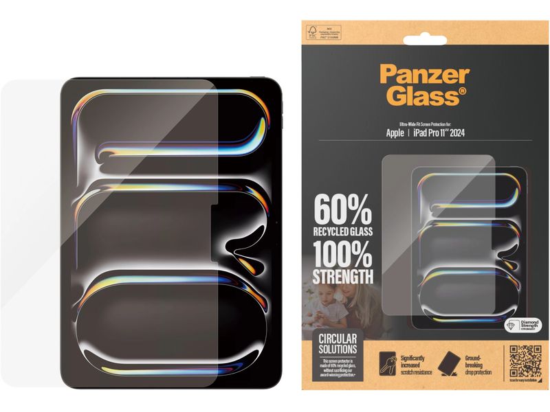 Panzerglass Ultra-Wide Fit iPad Pro 11" (2024)