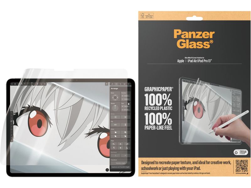 Panzerglass UWF GraphicPaper iPad Air & iPad Pro 13" (2024)