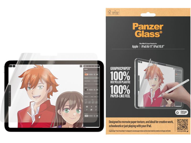 Panzerglass UWF GraphicPaper iPad Air (2024) & iPad 10th Gen. 10.9"