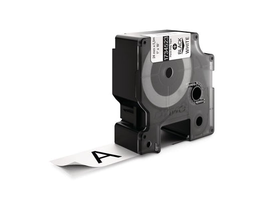 DYMO Ruban d’étiquettes ID 1 Noir auf Blanc