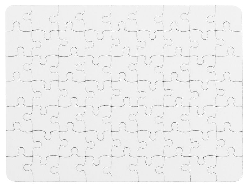 FTM Puzzle en carton à peindre, A4, 4 pièces