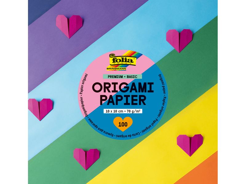 Folia Feuilles origami 10 x 10 cm