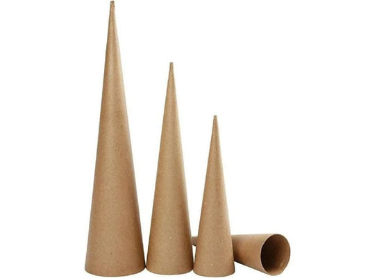 Creativ Company Cône en carton 3 pièces