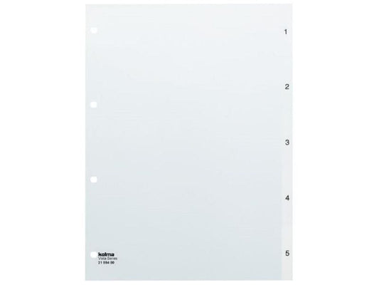 Kolma Registre A4 Vista 1-5