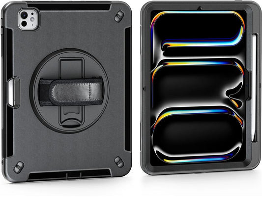 4smarts Tablet Back Cover Rugged Case Grip iPad Pro 11" (M4, 2024)