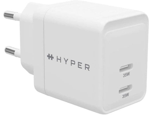 HYPER Chargeur mural USB HyperJuice USB-C GaN 35 W Blanc