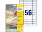 Avery Zweckform Étiquettes universelles L6027REV-25, 52.5 x 21.2 mm, 30 feuille