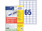 Avery Zweckform Étiquettes universelles 6121-65, 38 x 21.2 mm, 65 feuille