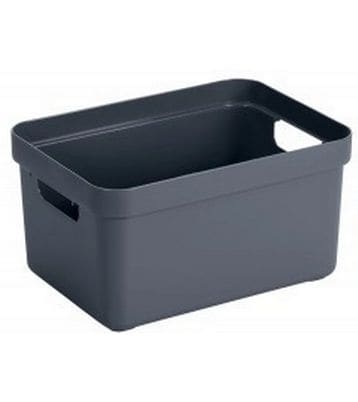 Sigma Home Boîte de rangement 5 litres Bleu foncé
