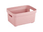 Sigma Home Boîte de rangement 2.5 litres Rose