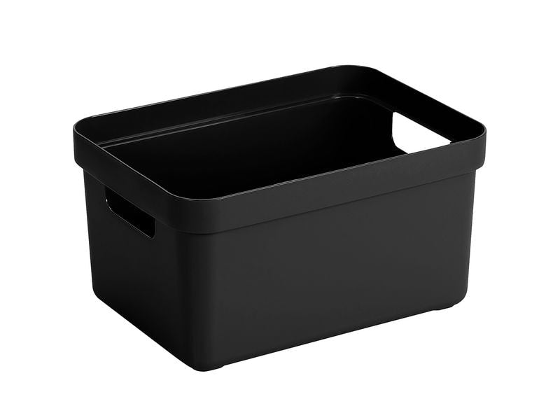 Sigma Home Boîte de rangement 5 litres Noir